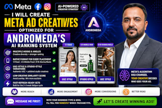 create meta ad creatives optimized for andromeda ai ranking system