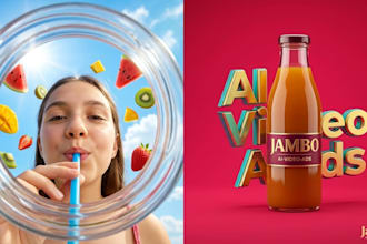 be your ai video, ai commercial ads, ai ads, ai ugc video ads creator