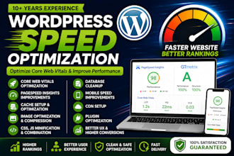 optimize wordpress speed and core web vitals