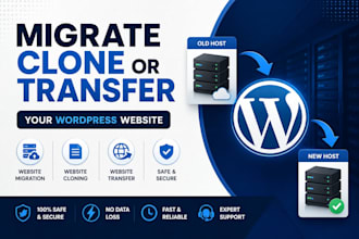 migrate, clone or transfer your wordpress website