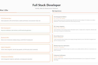 app development and backend, 50 discount
