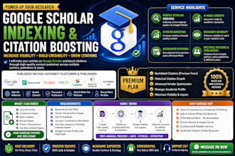 increase google scholar citations, h index, and backdate citations for eb1a
