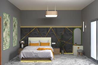 render realistic bedroom interiors