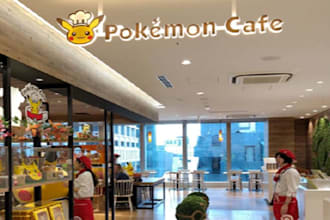 secure your pokemon cafe, kirby cafe pokepark kanto reservation in japan
