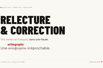 proofread and correct your french text for spelling and grammar