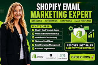 setup shopify email templates email campaigns abandoned cart omnisend automation