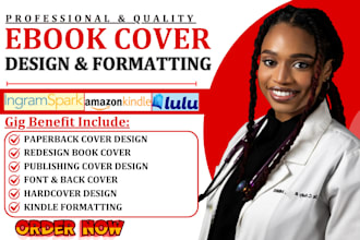 hardcover design ebook cover design, kindle ebook cover design for amaozn kdp