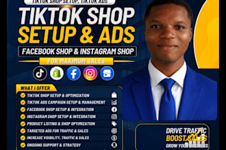 setup tiktok shop fix tik tok dropshipping tiktok shop marketing tiktok shop ads