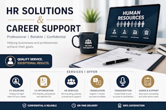 provide HR services, recruitment, CV sourcing and talent acq