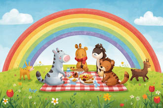 draw children book illustration