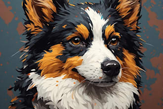 paint stunning pet portrait