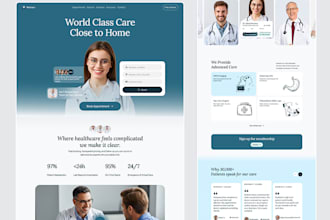 design wix medical healthcare website redesign clinic dental nutritionist site