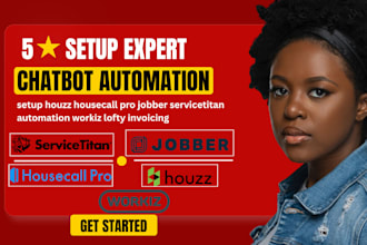 setup houzz housecall pro jobber servicetitan automation workiz lofty invoicing