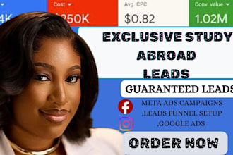 generate qualified study abroad leads for universities and education consultants
