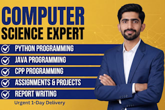 do java, cpp and python tasks, projects and software applications