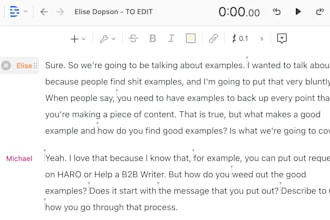 audio and video transcription