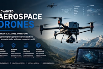 create aerospace pitch deck, drone investor presentation,funding strategy