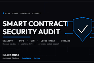 audit your solidity smart contract for security vulnerabilities