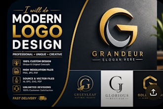 design modern minimalist business logo design