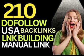 create USA dofollow manual backlinks for SEO link building