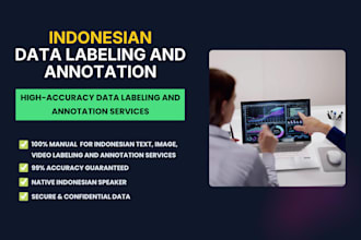 do professional indonesian data annotation and text labeling as a native