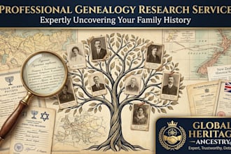 find your jewish, new zealand, and russian ancestors and build your family tree