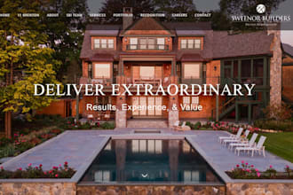 build property management website guaranteed rent short term rental website