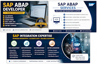 develop and enhance sap abap custom developments