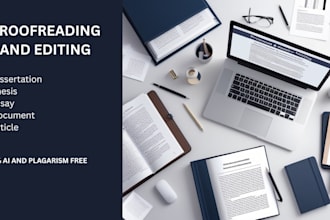 provide expert editing and proofreading services