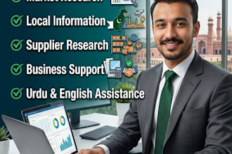 help international clients, provided services in pakistan