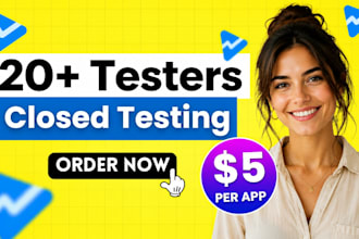 test your app and provide google play testing service