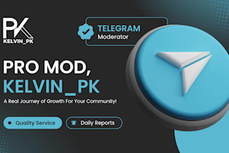 professionally moderate your telegram group or channel