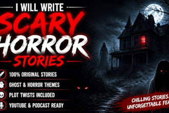 write scary horror stories