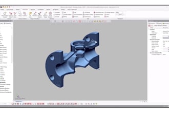 reverse engineering from image stl obj, point cloud, scan to 3d cad, solid model