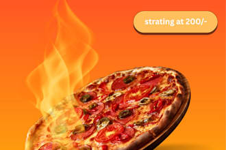 design eye catching food advertisement posters