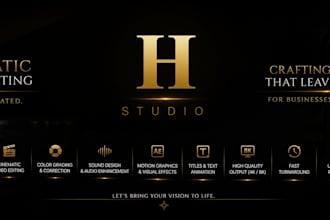 do professional video editing