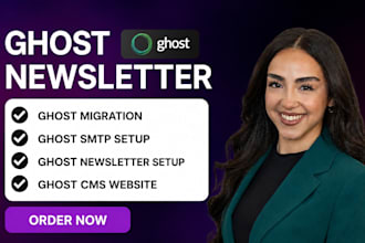 setup ghost cms ghost newsletter ghost wabsite self hosted ghost developer