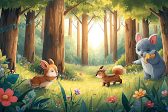 draw children book illustrations