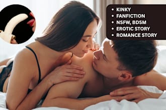 ghostwrite nsfw fanfiction, erotic story, romance ghostwriter, bdsm, smut, kinky