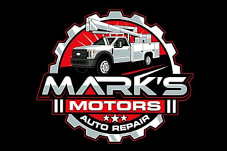 design automotive repair shop business logo for you