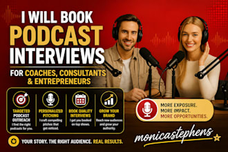 book podcast interviews for coaches consultants and entrepreneurs