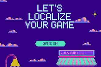 localize your games from en to tr and do QA and lqa