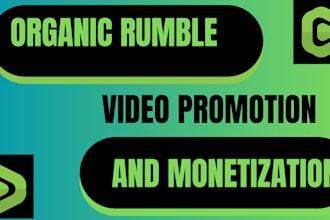 do rumble video promotion and channel growth