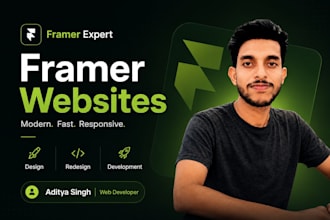 design responsive framer websites