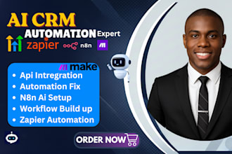 setup make com automation, zapier n8n ai automation vapi ai gohighlevel