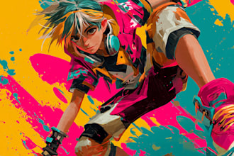 do an anime or comic character