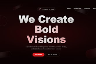 make a attractive website for you