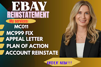 write your ebay mc011 linked account and suspension appeal letter