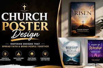 design church banner poster