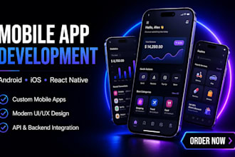 develop custom apps for ecommerce booking and delivery services